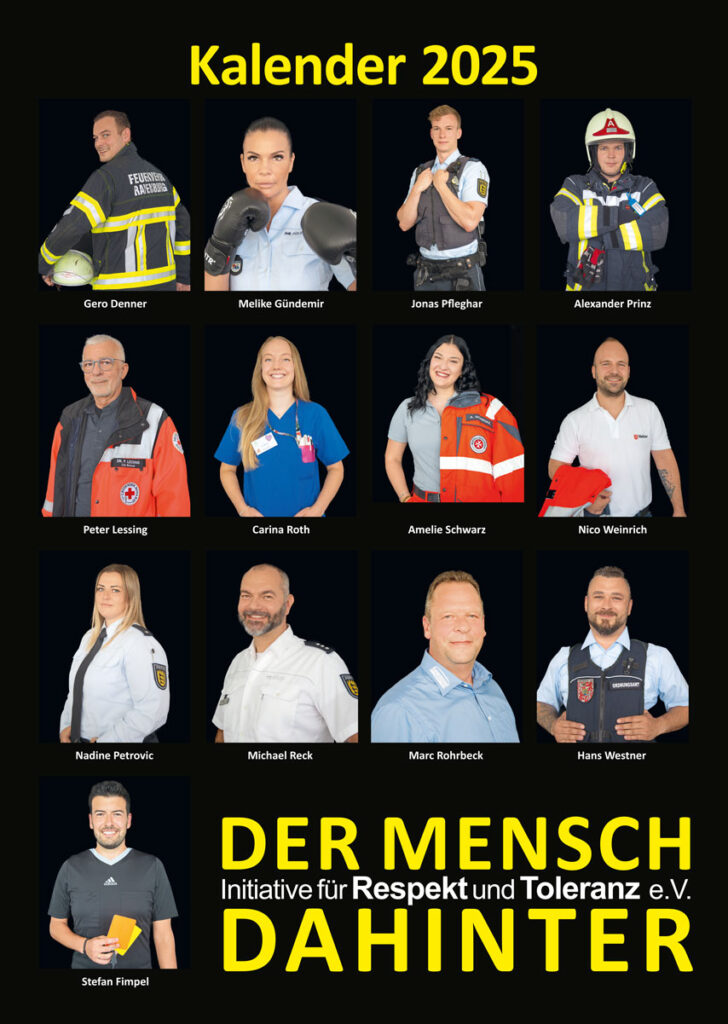 Der Mensch dahinter | Wandkalender 2025 Eda. Ravensburg Rückseite