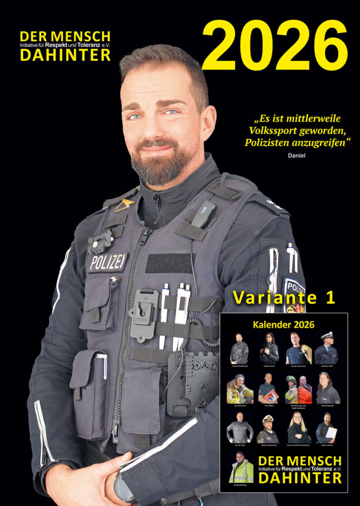 Der Mensch dahinter | Wandkalender 2026 - Variante 1