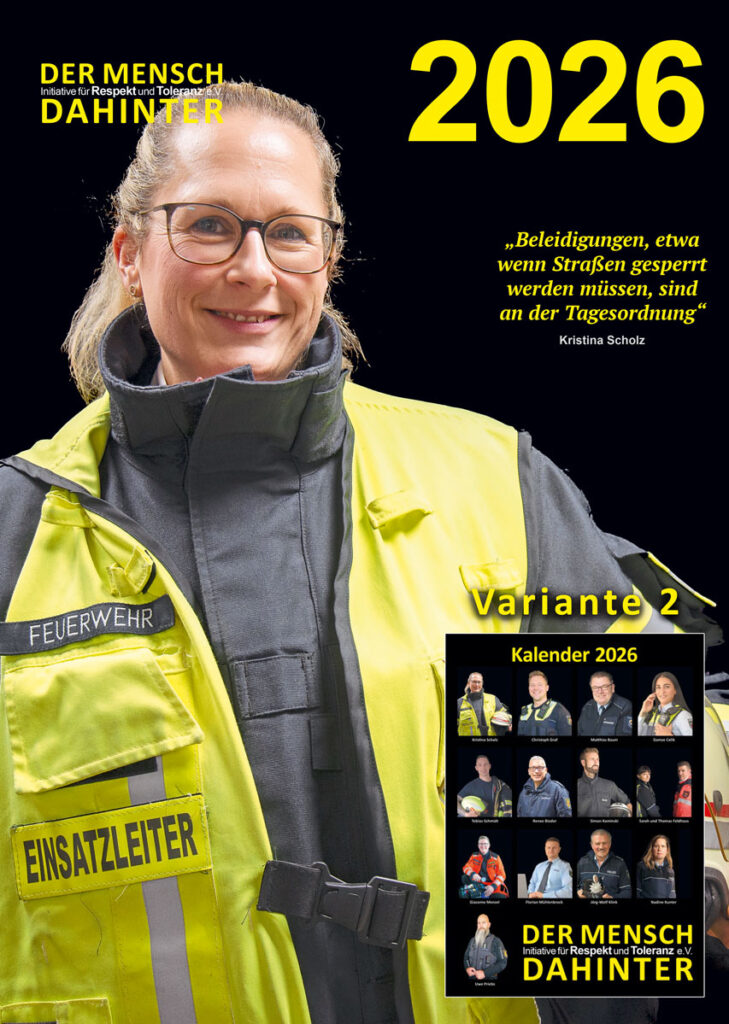 Der Mensch dahinter | Wandkalender 2026 - Variante 2